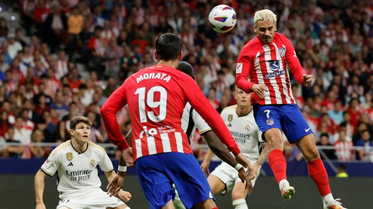 Altletico shoots Real from the top in the Madrid derby