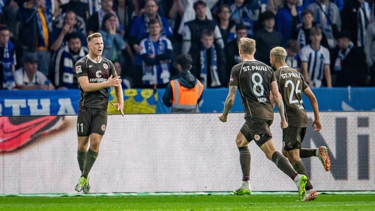 2nd Bundesliga: St. Pauli – to the top with a win at Hertha