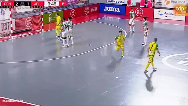 Futsal: Sırtta “Lambretta”, topukta ve Vazelin… Dani Zurdo’nun bu sezonki golü