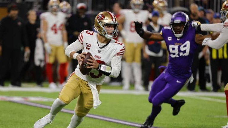 San Francisco stumbles in Minneapolis, the Packers cry.  NFL without certainties