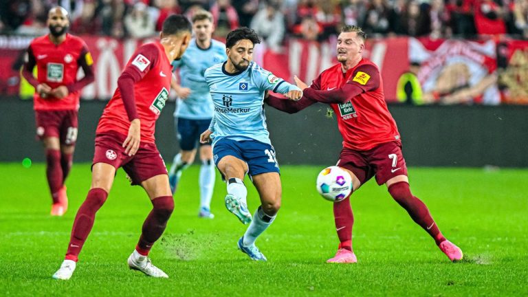 Football, 2nd league: Lautern loses its lead against Hamburger SV