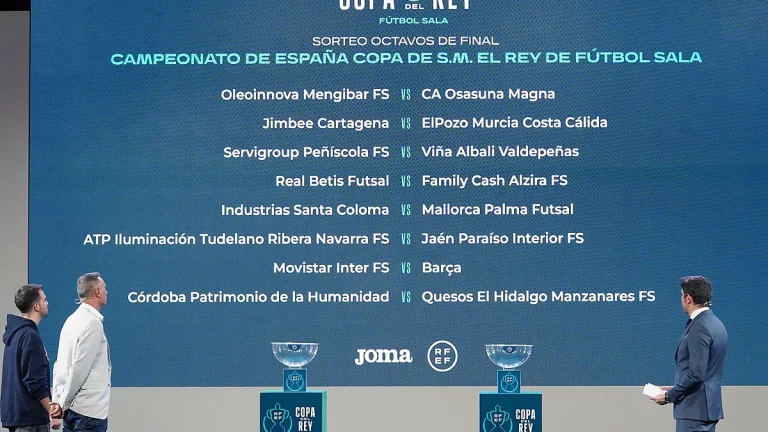 Futsal: Movistar Inter-FC Barcelona, ​​​​the bomb in the round of 16 of the Copa del Rey