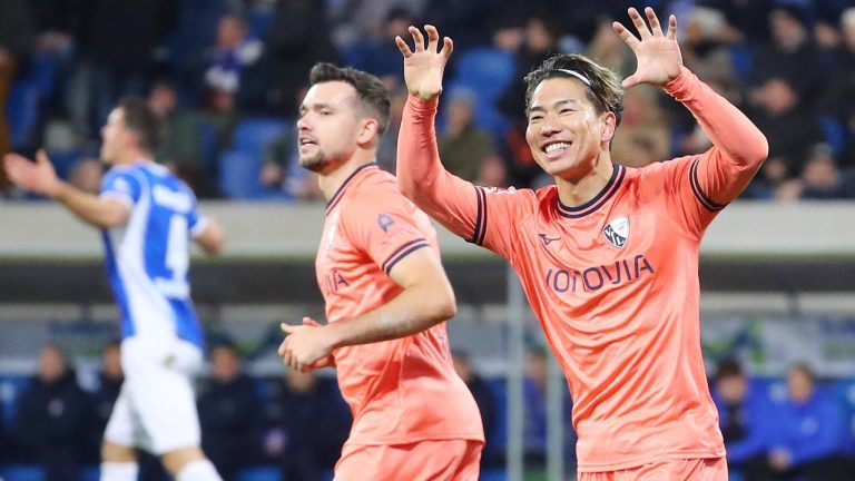 Double pack from Asano gives Bochum their first win of the season in Darmstadt