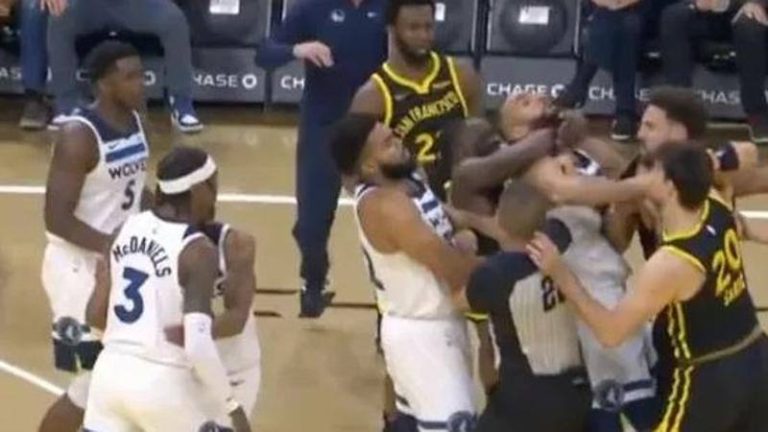NBA, Green-Gobert, the reasons for the brawl between Warriors and Wolves