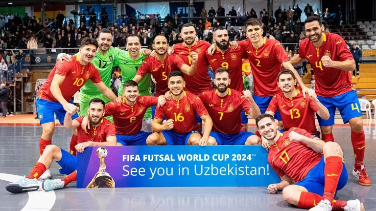 Futsal: Spain beats Czech Republic to play World Cup in Uzbekistan