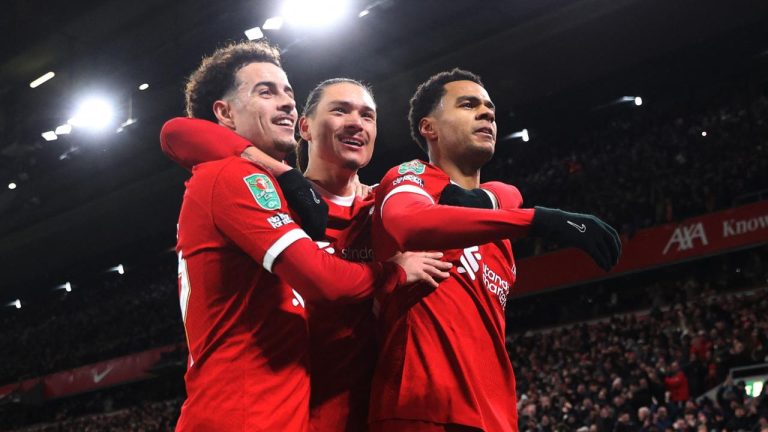 League Cup semi-final: Liverpool defeat Fulham in the first leg
