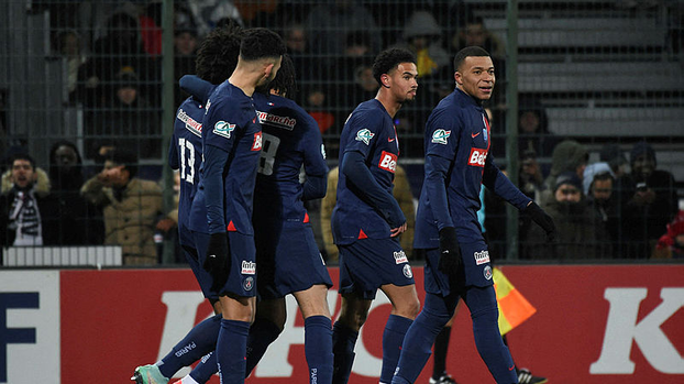 Orleans 1 – 4 Paris Saint Germain MATCH RESULTS – SUMMARY |  French Cup