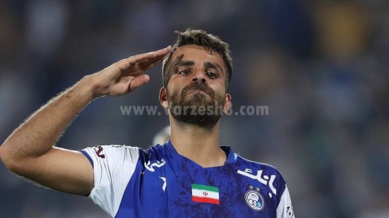 Esteghlal scorer in Shahrvard returned on time (photo)