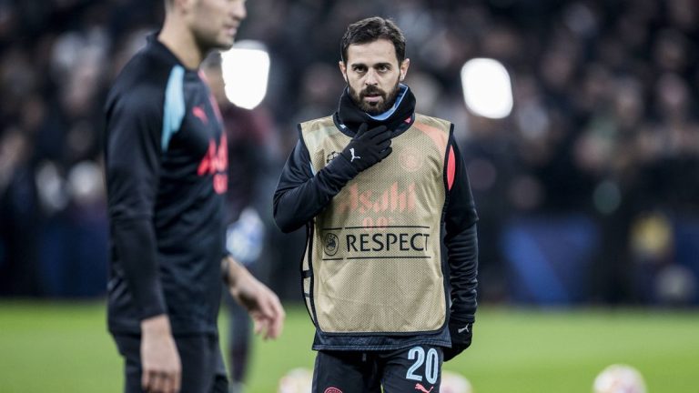 Guardiola is concerned about Bernardo Silva’s physical condition