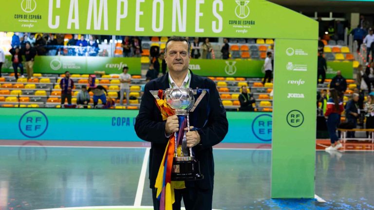 Indoor football: Spanish Cup: Juanjo Catela “closes” the circle